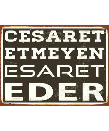 Adana Tablosu 8 - Ahşap Retro Tablo