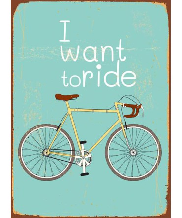 Amerikan Teneke Görünümlü 106 - Ahşap Retro Tablo