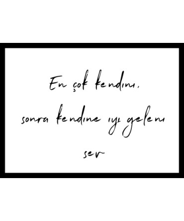 Din Temalı Tablo 6 - Ahşap Retro Tablo