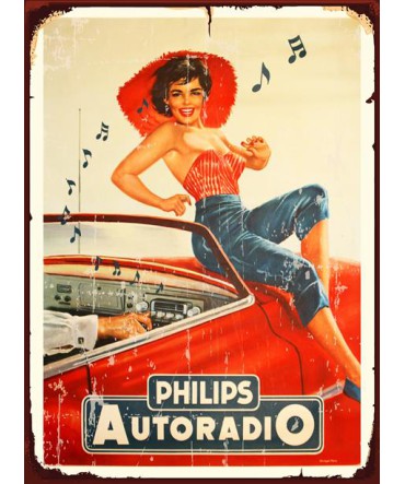 Otomobil 10 - Ahşap Retro Tablo