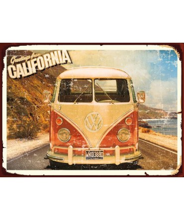 Otomobil 15 - Ahşap Retro Tablo