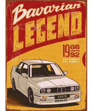 Otomobil 37 - Ahşap Retro Tablo