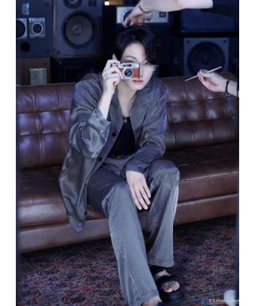 K-Pop Temalı Tablo 27 - Ahşap Retro Tablo