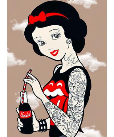 K-Pop Temalı Tablo 37 - Ahşap Retro Tablo