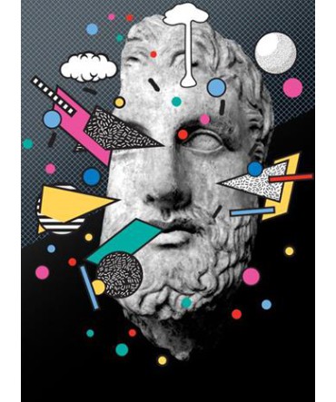 K-Pop Temalı Tablo 47 - Ahşap Retro Tablo