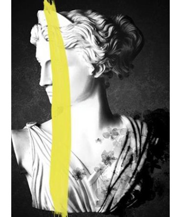 K-Pop Temalı Tablo 49 - Ahşap Retro Tablo