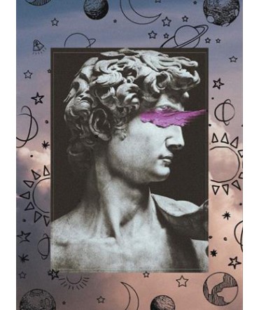 K-Pop Temalı Tablo 53 - Ahşap Retro Tablo