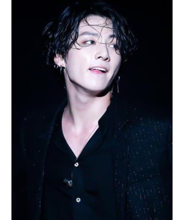 K-Pop Temalı Tablo 74 - Ahşap Retro Tablo