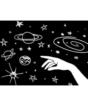 K-Pop Temalı Tablo 80 - Ahşap Retro Tablo