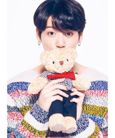 K-Pop Temalı Tablo 89 - Ahşap Retro Tablo