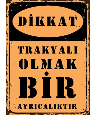 Trakya Tablosu 32 - Ahşap Retro Tablo