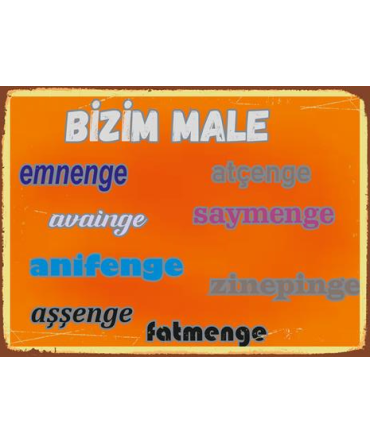 Trakya Tablosu 39 - Ahşap Retro Tablo