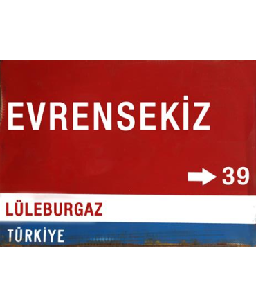 Trakya Tablosu 6 - Ahşap Retro Tablo