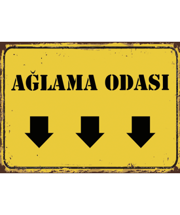 Türkçe Sözlü 30 - Ahşap Retro Tablo