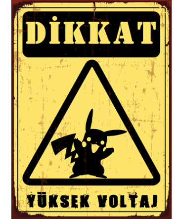 Türkçe Sözlü 86 - Ahşap Retro Tablo