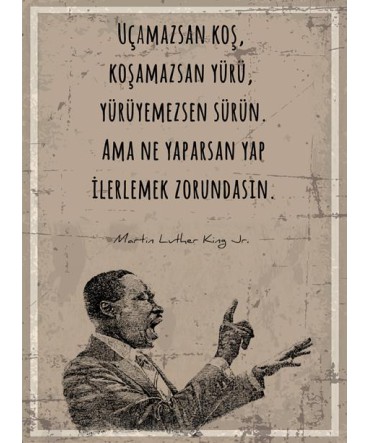 Yabancı Karakterler 10 - Ahşap Retro Tablo