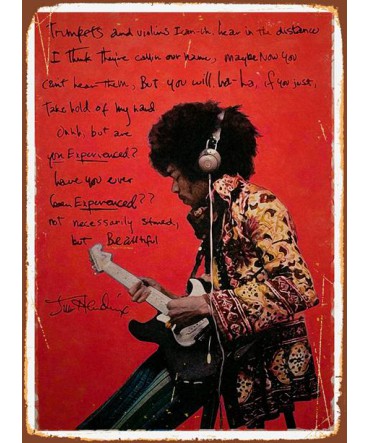 Yabancı Müzisyenler ve Gruplar 48 - Ahşap Retro Tablo