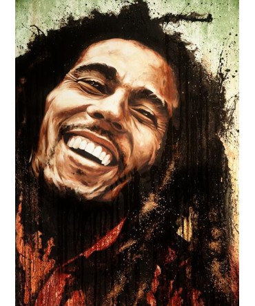 Yabancı Müzisyenler ve Gruplar 51 - Ahşap Retro Tablo