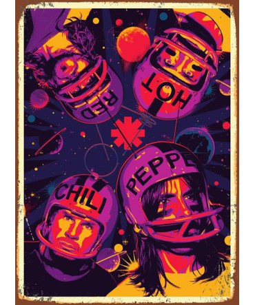 Yabancı Müzisyenler ve Gruplar 82 - Ahşap Retro Tablo