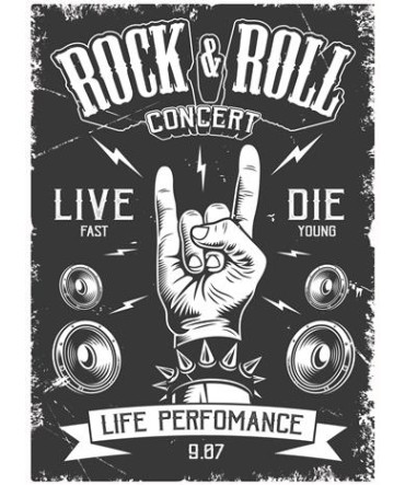 Yabancı Müzisyenler ve Gruplar 90 - Ahşap Retro Tablo