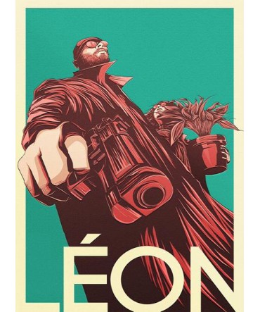 Yabancı Sinema Dizi 42 - Ahşap Retro Tablo